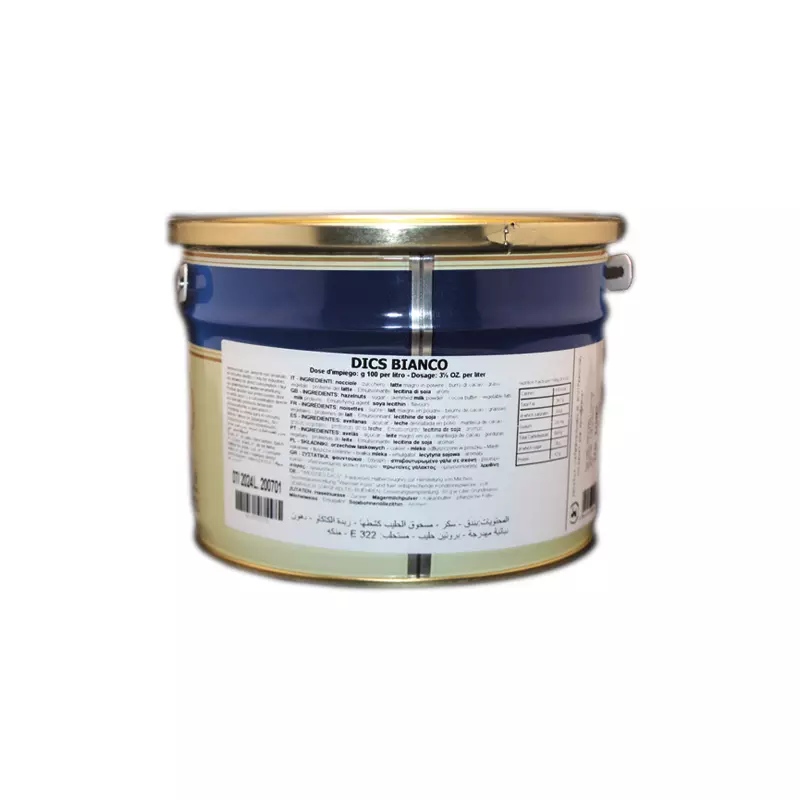 Pasta dics bacio bianco