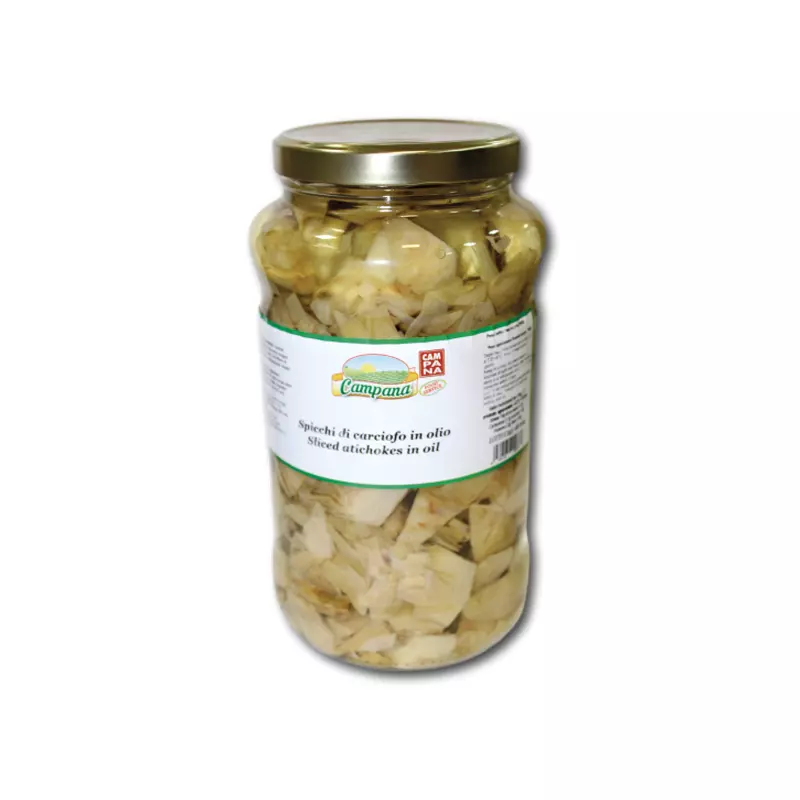 Carciofi tagliati in olio