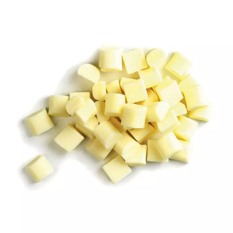 Chunks quadratini cioccolato bianco