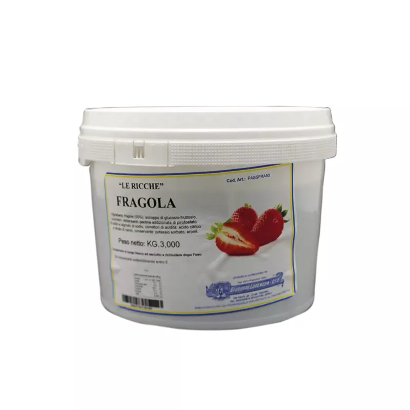 Le ricche fragola 50%