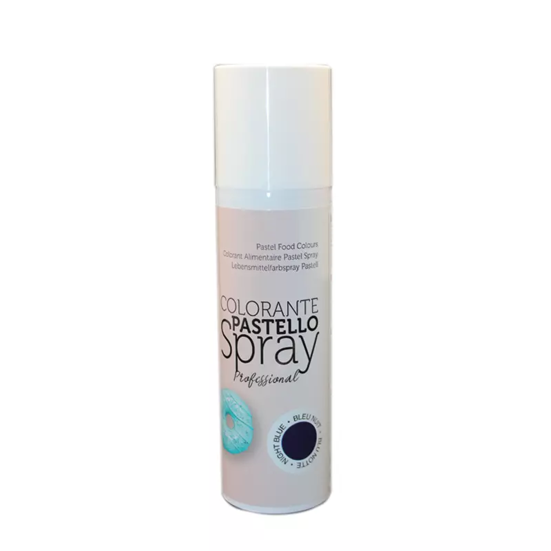 Spray alimentare blu notte