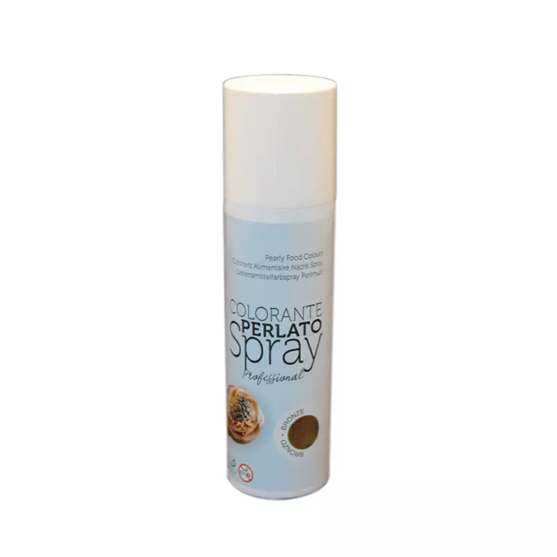 Spray alimentare bronzo perlato