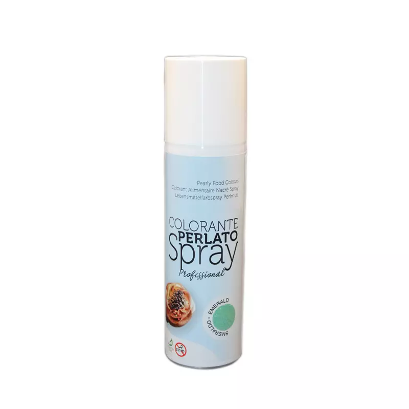 Spray alimentare verde smeraldo