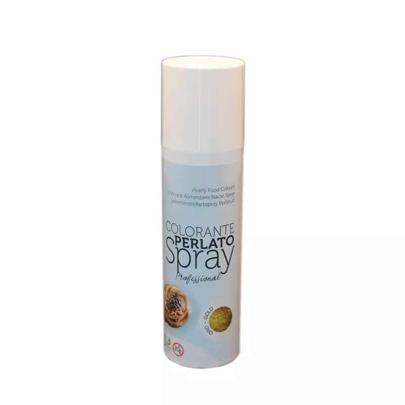 Spray alimentare oro