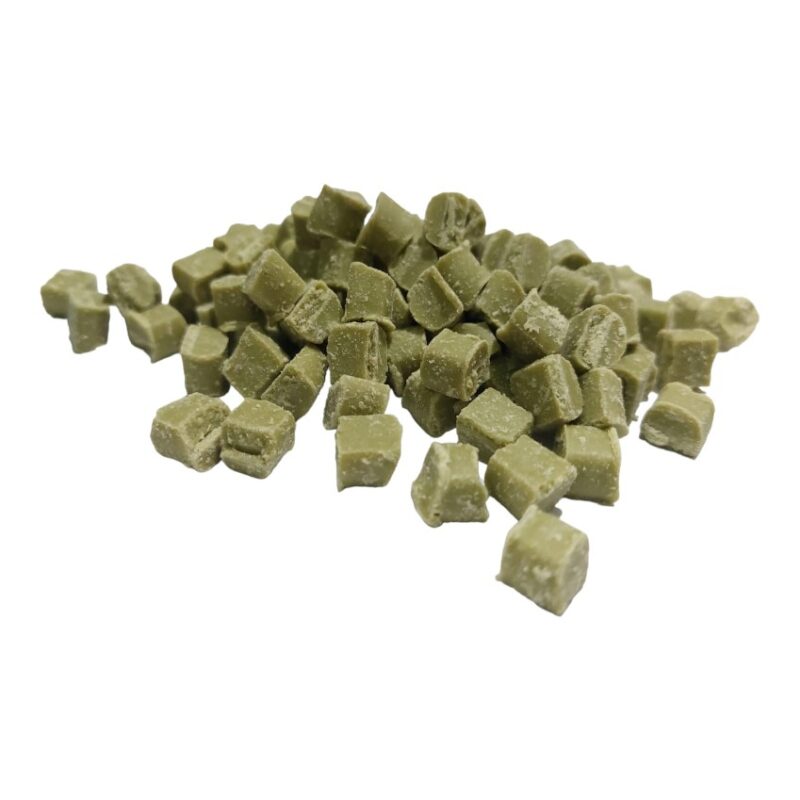 Chunks quadratini al pistacchio